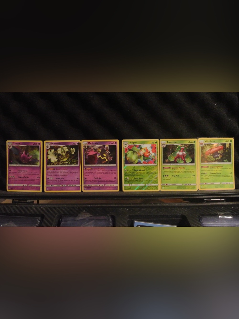 Pokemon Green & Purple Collectible Card Set